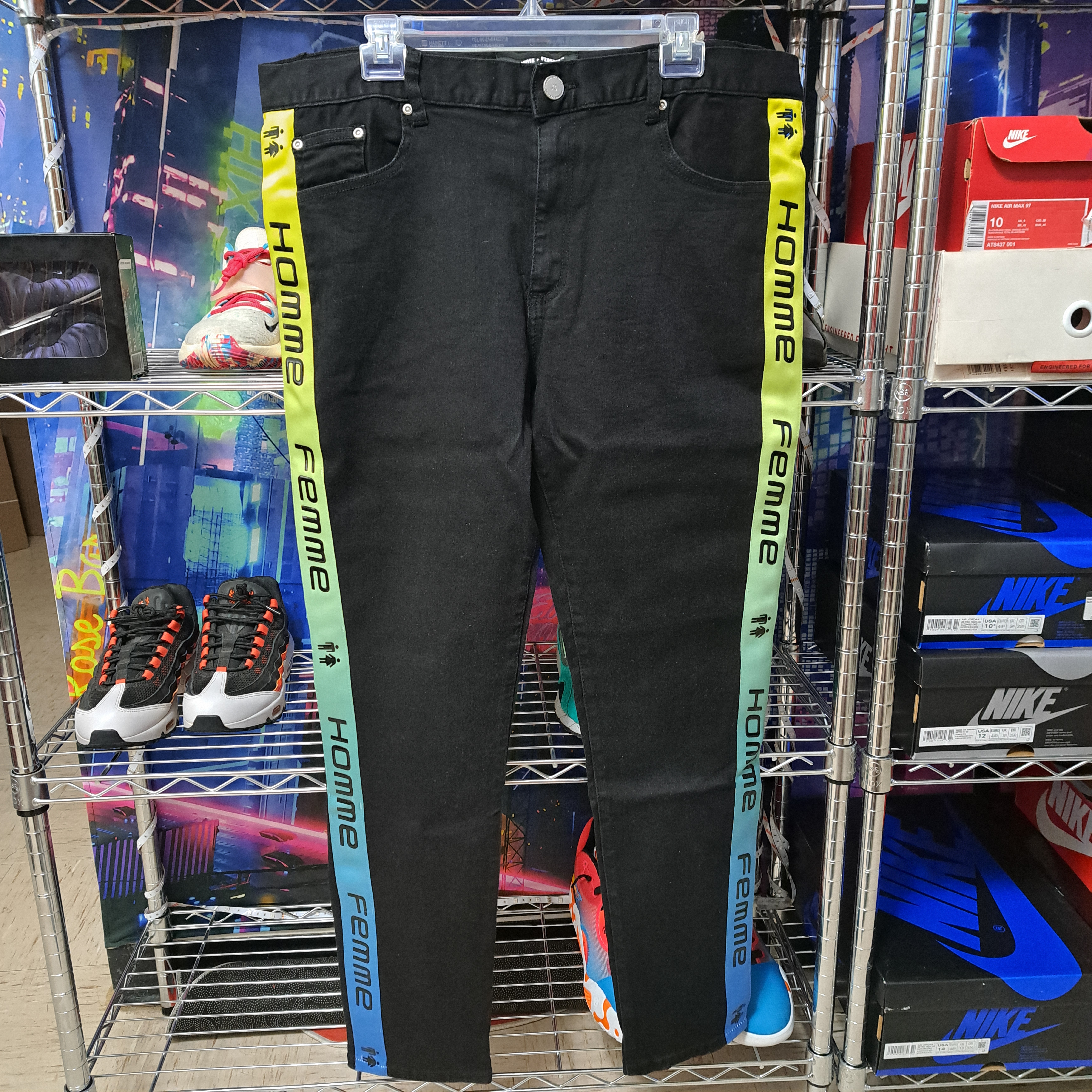 Homme Femme Jeans